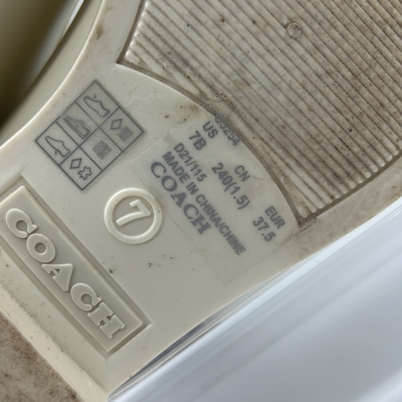 Coach Rivington Rain Bootie Chalk - Picture 10 of 12